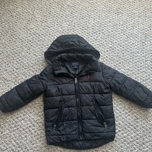 Polo by Ralph Lauren Kids Black Puffer Coat